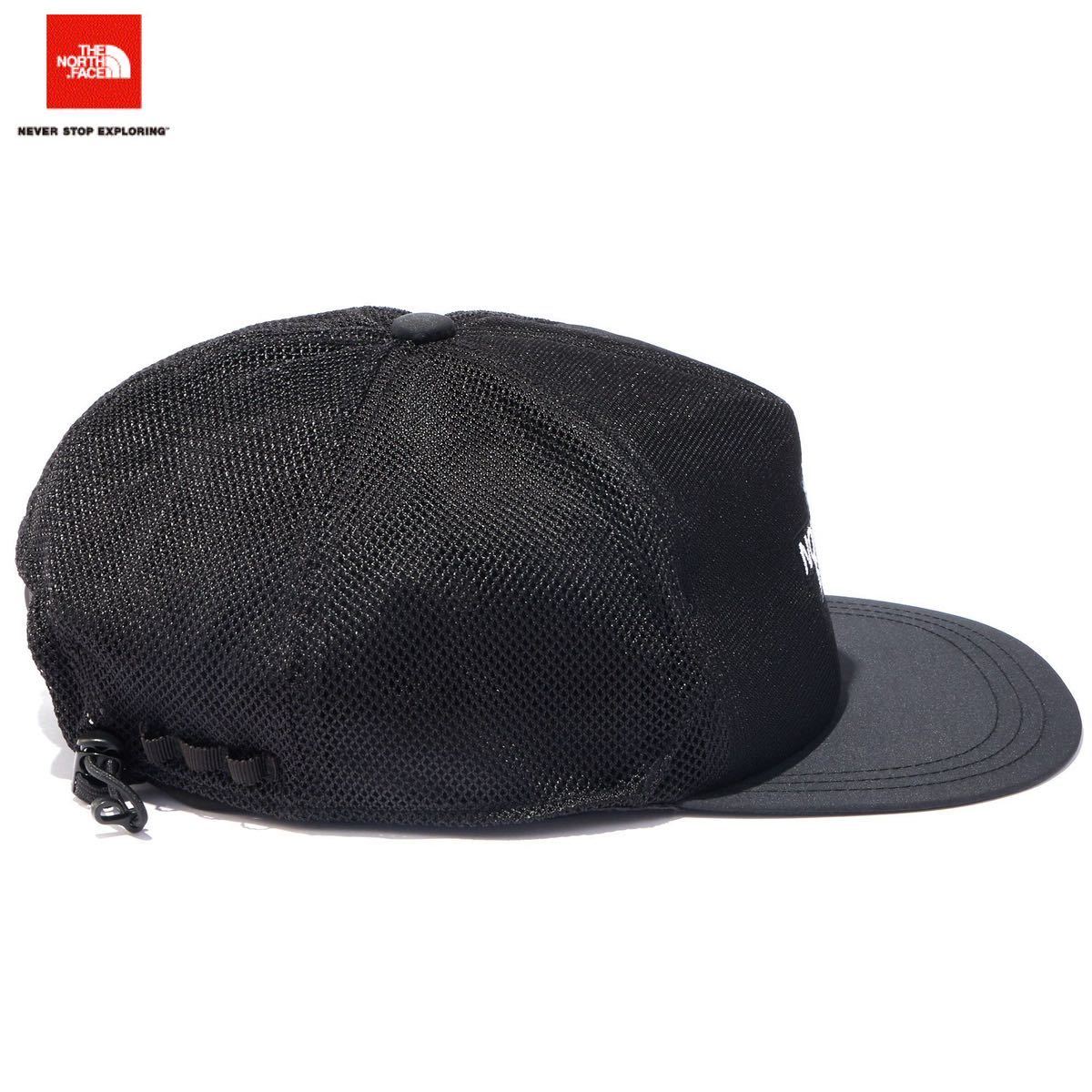 THE NORTH FACE All Mesh Graphics Cap Black ザ ノースフェイス オール メッシュ グラフィックス キャップ ブラック／黒 NN02373-K／L_画像4