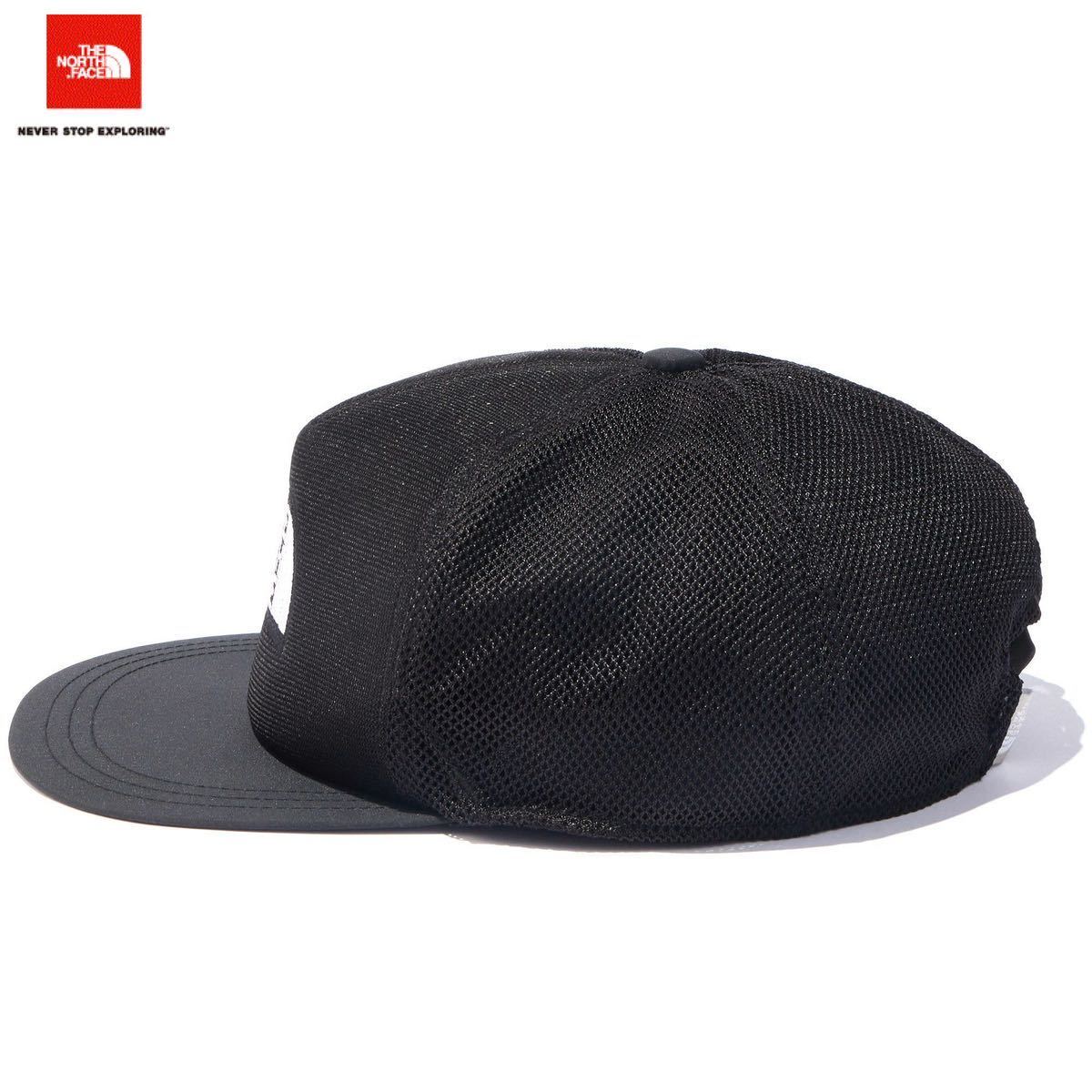 THE NORTH FACE All Mesh Graphics Cap Black ザ ノースフェイス オール メッシュ グラフィックス キャップ ブラック／黒 NN02373-K／L_画像3