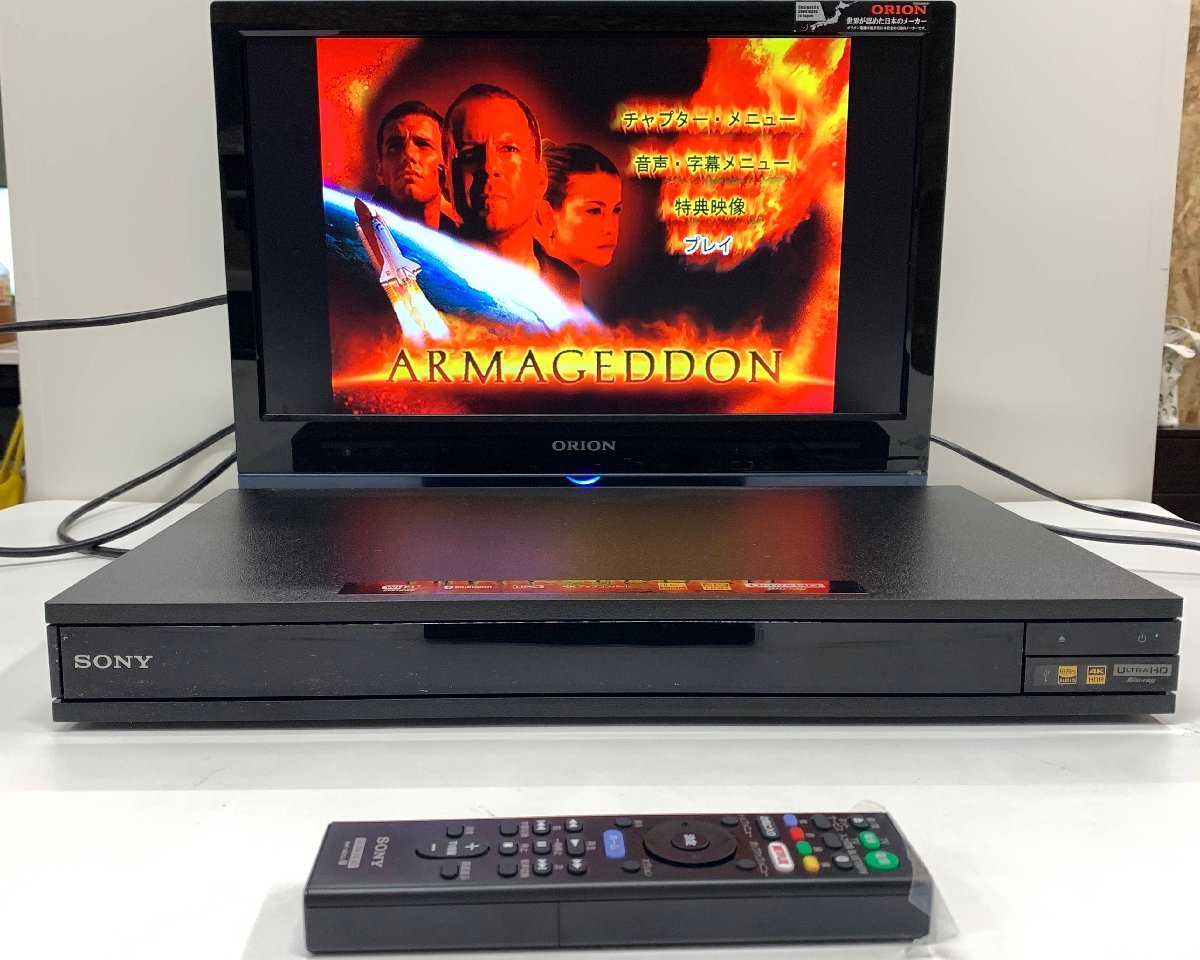 SONY UBP-X800 4K Ultra HD Blu-ray ブルーレイ DVDプレーヤー WI-FI Bluetooth 17年製 動作確認済_画像5
