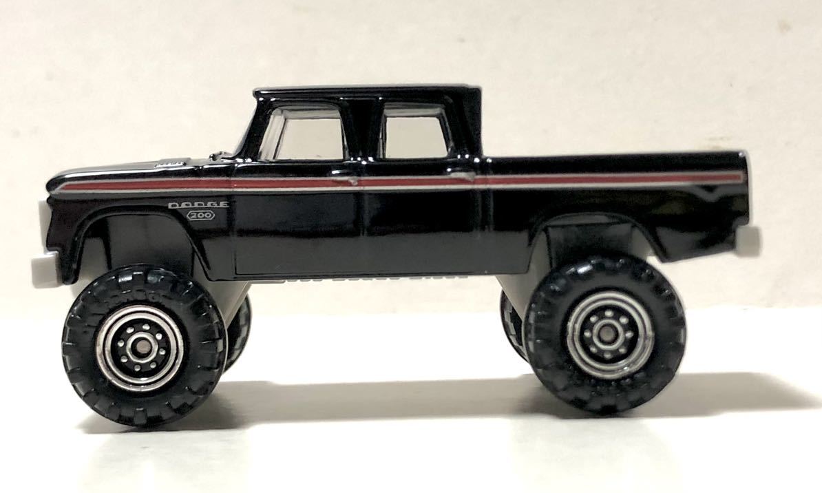  last 1968 Dodge D200 Crew Cab Truck Dodge Crew cab truck Local Cruiser Series local Cruiser Black black out of print 