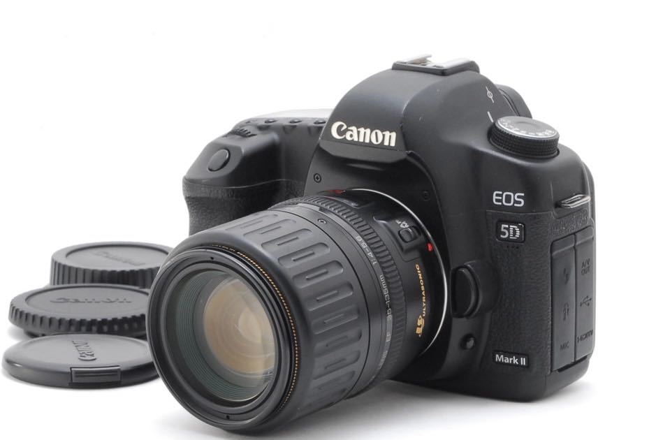 独特な店 Canon キヤノン EOS 5D Mark ii 中距離レンズセット キヤノン