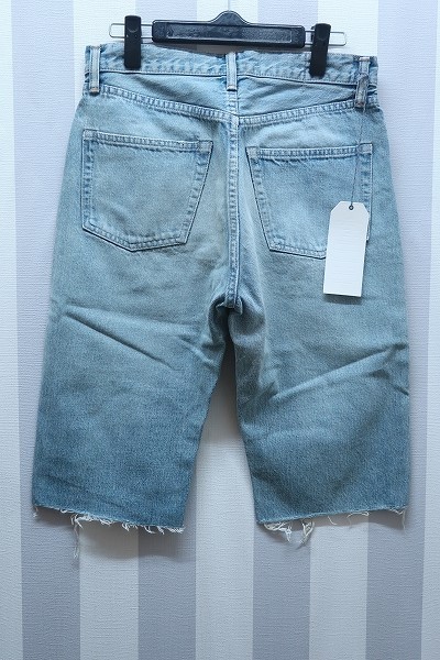 ab1153/UNUSED 17ss 13oz denim damaged shorts UW0569 アンユーズド デニムショーツ_画像2