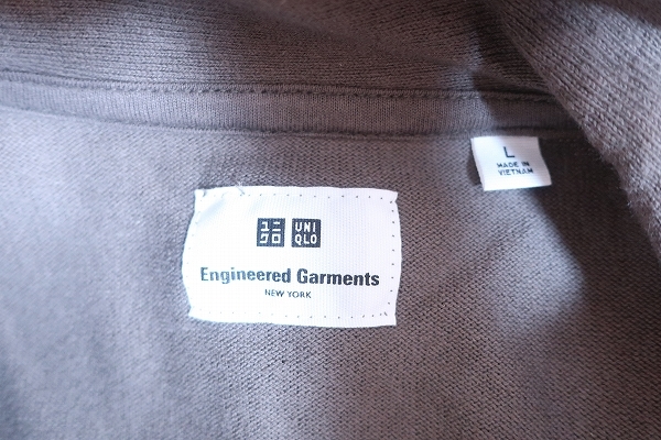 2-5233A/ユニクロ×エンジニアードガーメンツ半袖オーバーサイズポロシャツ UNIQLO Engineered Garments 送料200円 _画像3