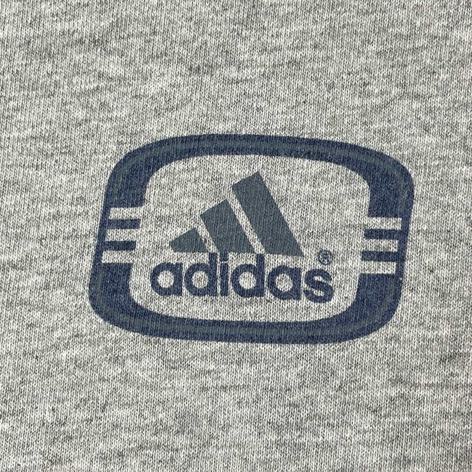 90年代 USA製 adidas アディダス パフォーマンスロゴ プリントTシャツ メンズ2XL相当_画像3