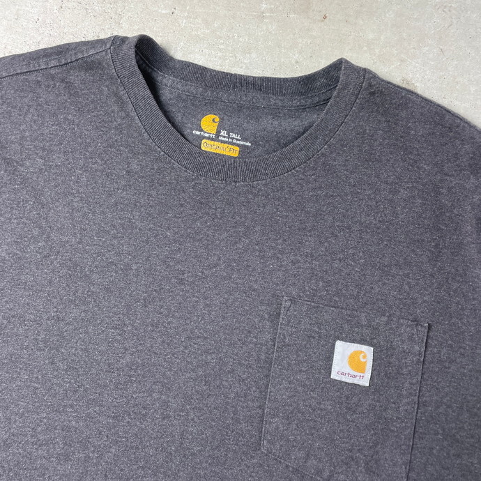 Carhartt カーハート ポケットTシャツ メンズXL TALL_画像1