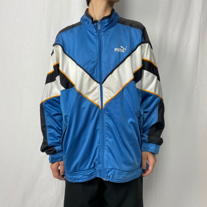 90s PUMA トラックジャケット サイドライン あいみょん着用 レッド-