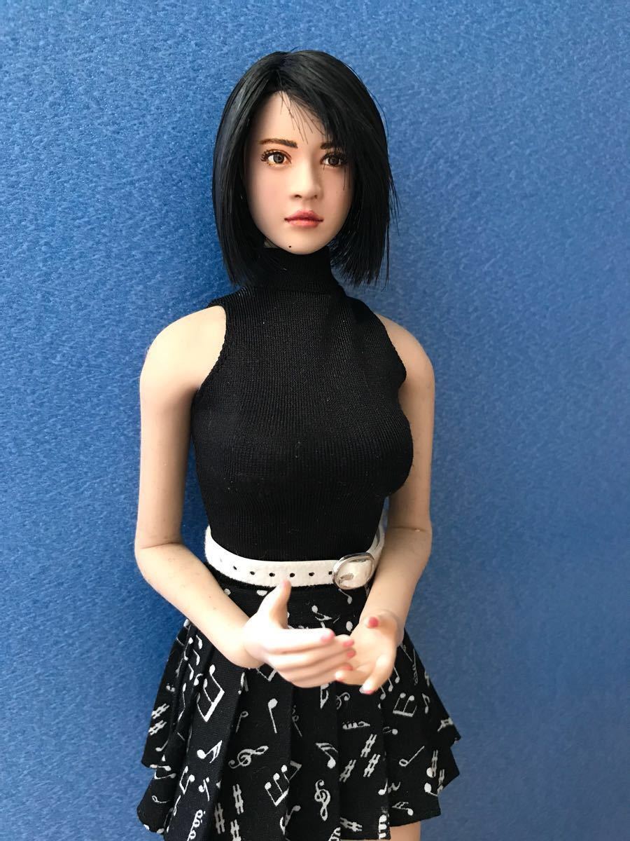 1/6 custom doll KASUMI san head 1 kind + element body 3 kind + costume 3 kind full set * there is defect inspection ) Cool Girl phicen TBleaguesi-m less 