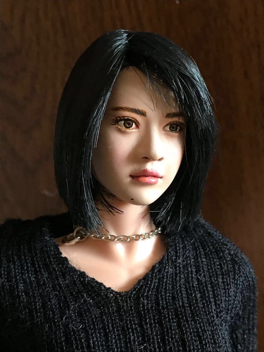 1/6 custom doll KASUMI san head 1 kind + element body 3 kind + costume 3 kind full set * there is defect inspection ) Cool Girl phicen TBleaguesi-m less 