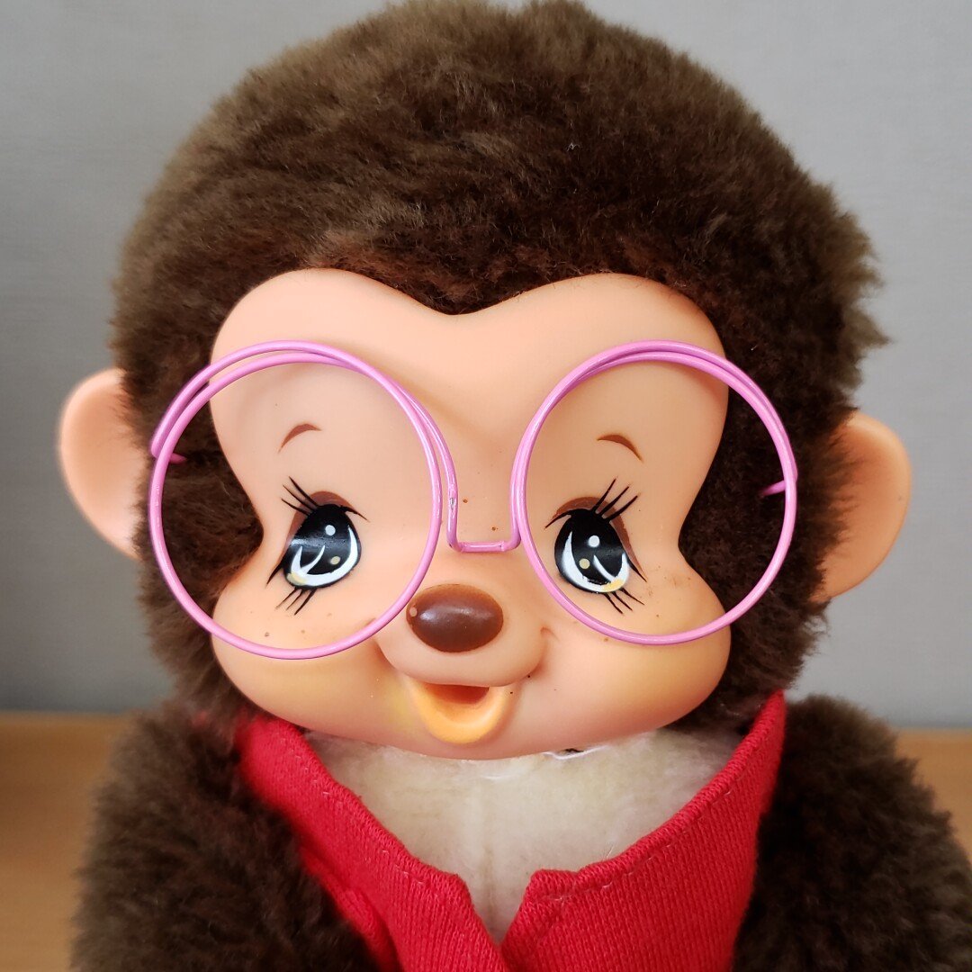 TOHO物産 まごころの人形 ”だいすけ”? モンチッチ風 足裏に TOHO物産 まごころの人形 ”だいすけ”? モンチッチ風 足裏に