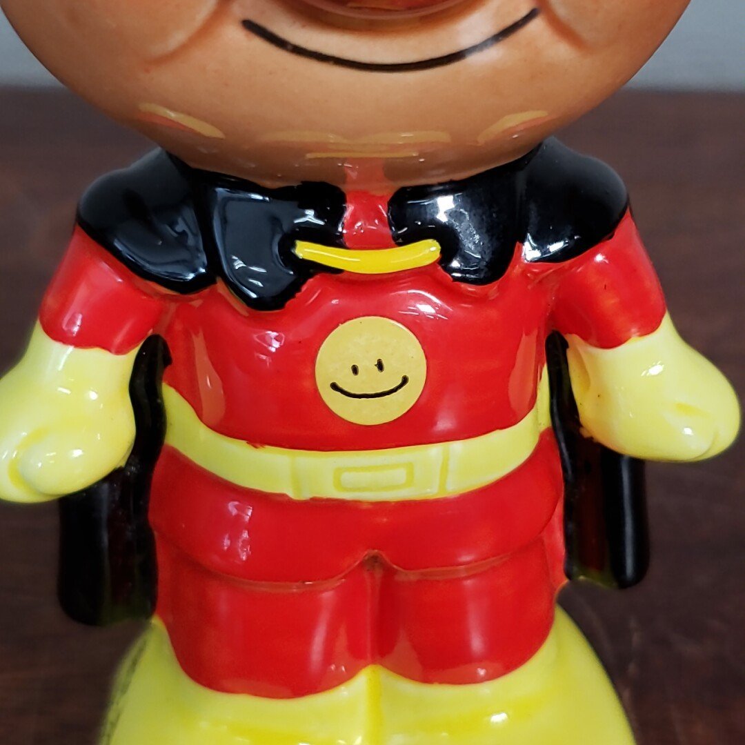 貯金箱 初期 アンパンマン 陶器製 高さ約10cm やなせたかし 貯金箱 初期 アンパンマン 陶器製 高さ約10cm やなせたかし