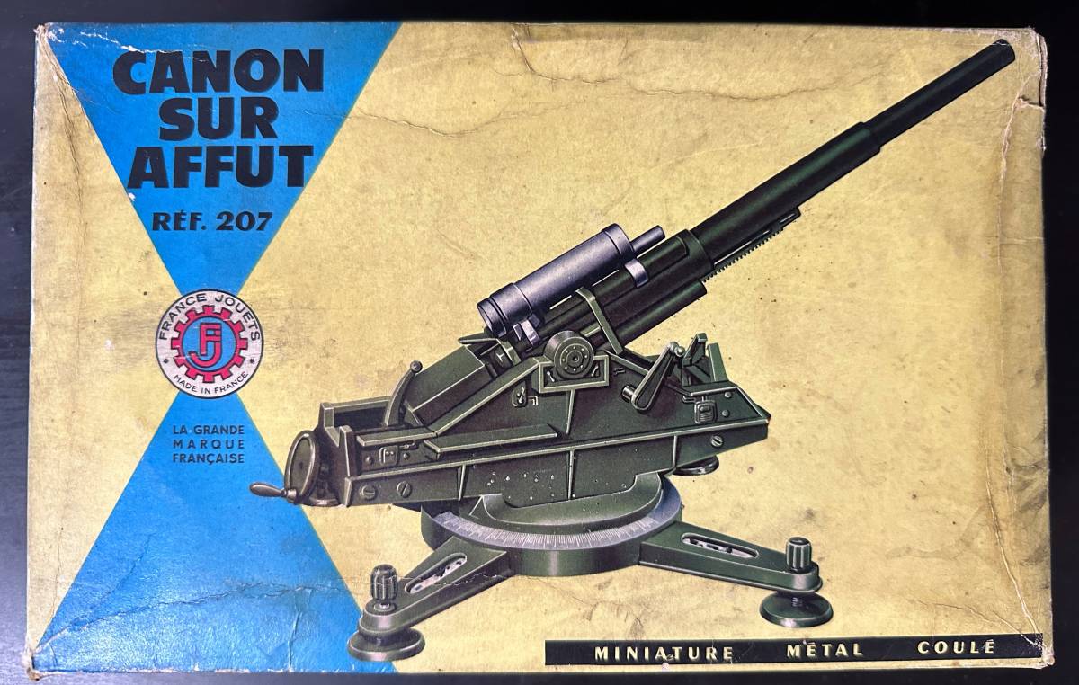 【未使用】　『CANON SUR AFFUT Ref.207』　FRANCE JOUETS社製　フランス製アンティーク