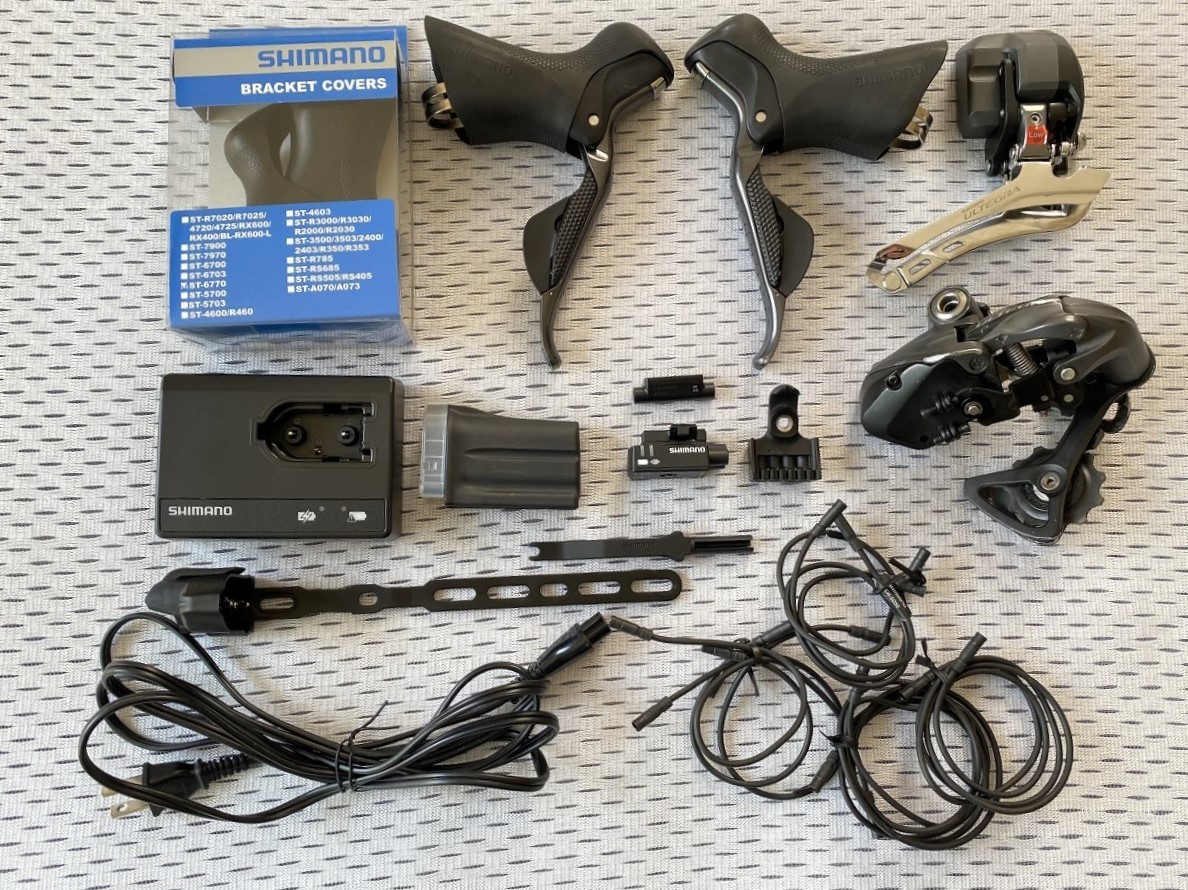 シマノ SHIMANOアルテグラ ULTEGRA 6770 di2 充電器付きSET 10S