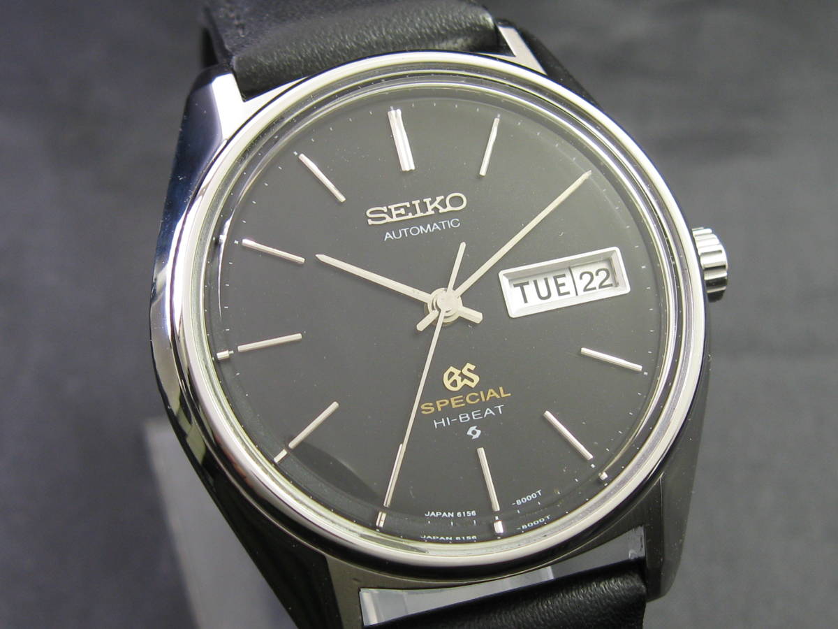 男の子向けプレゼント集結 スペシャル SPECIAL GS Seiko/グランドセイコー Grand Ref.6156-8030 1973年製造 オーバーホール/新品仕上済 ブラック Cal6156A グランドセイコー 男の子向けプレゼント集結 スペシャル SPECIAL GS Seiko/グランドセイコー Grand Ref.6156-8030 1973年製造 オーバーホール/新品仕上済 ブラック Cal6156A グランドセイコー