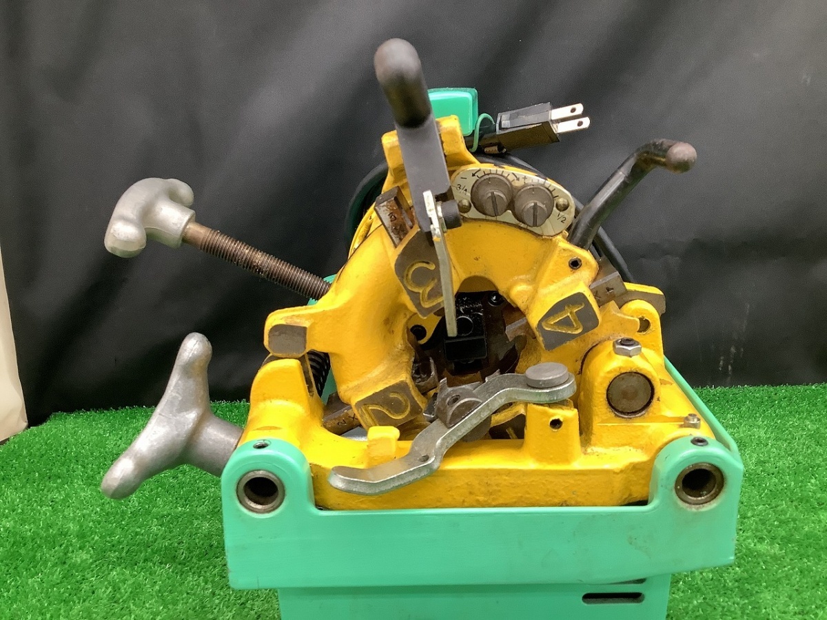 中古品 REX レッキス ねじ切り機 パイプマシン N20A3 しぶろく君 4号