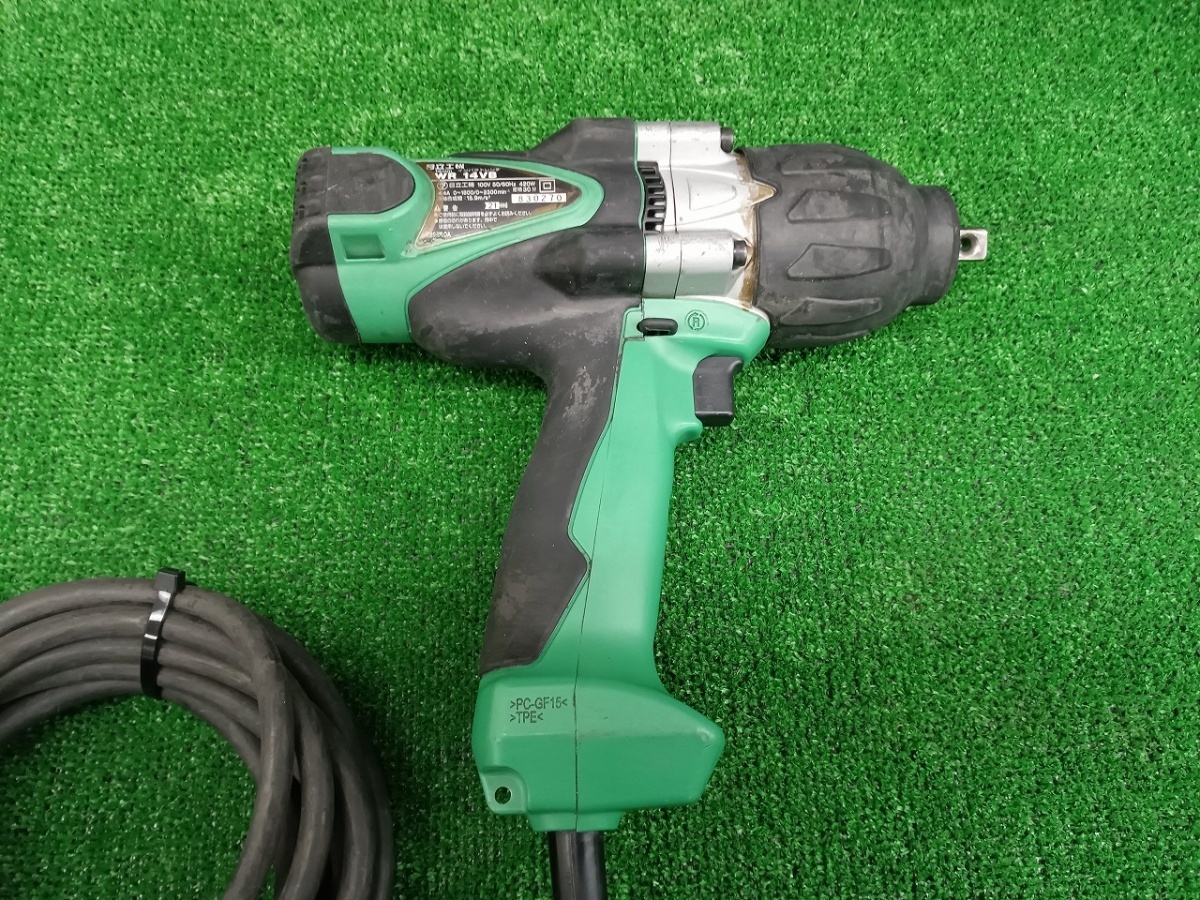 上品】 中古品 日立工機 Hitachi koki 14mm インパクトレンチ 差込角