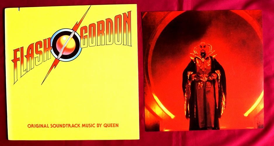 0( =^*_*^)=0* rice record original LP* flash * Gordon * Queen *Flash Gordon*Queen**