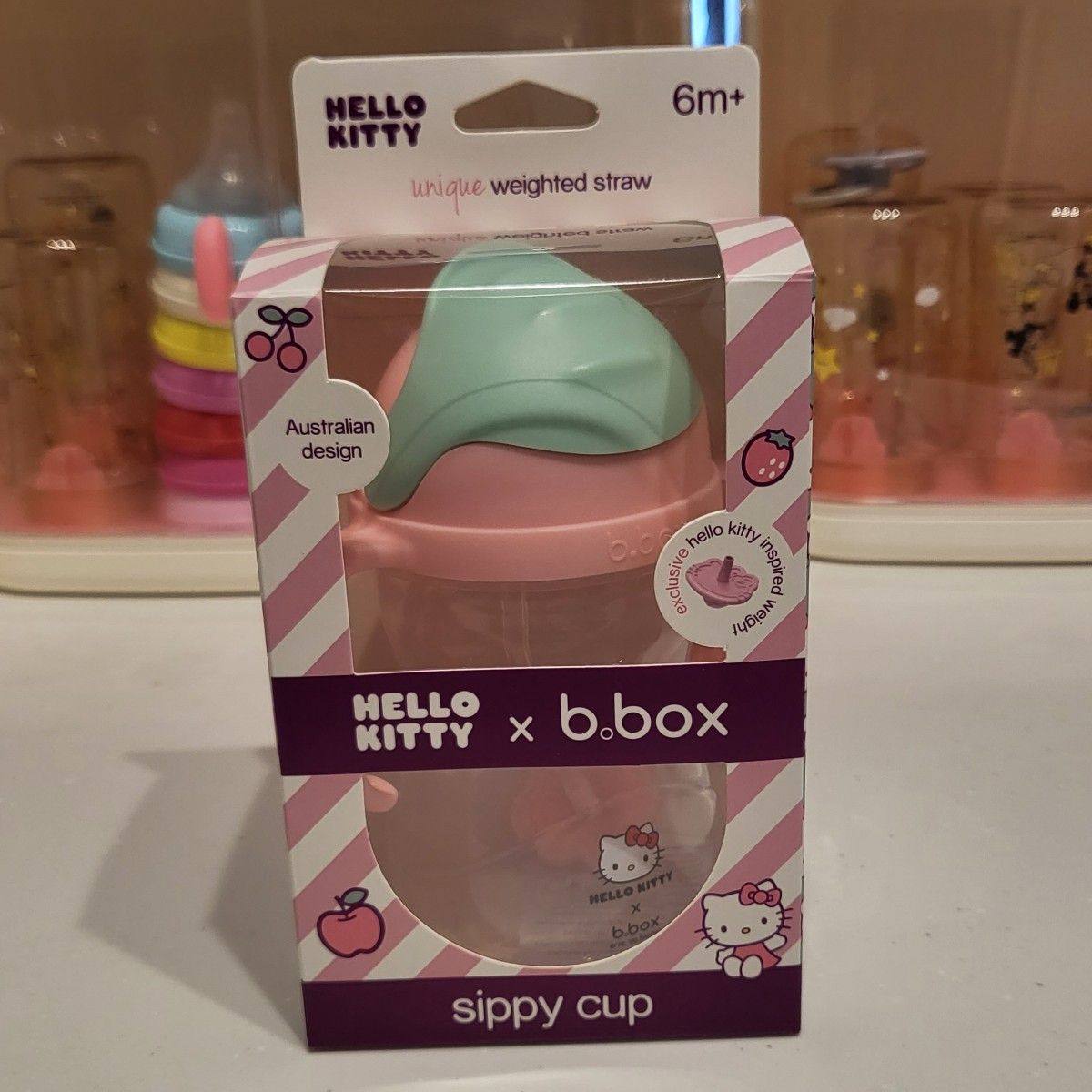 【新品・未使用】オーストラリア限定 bbox × HELLO KITTY シッピーカップ