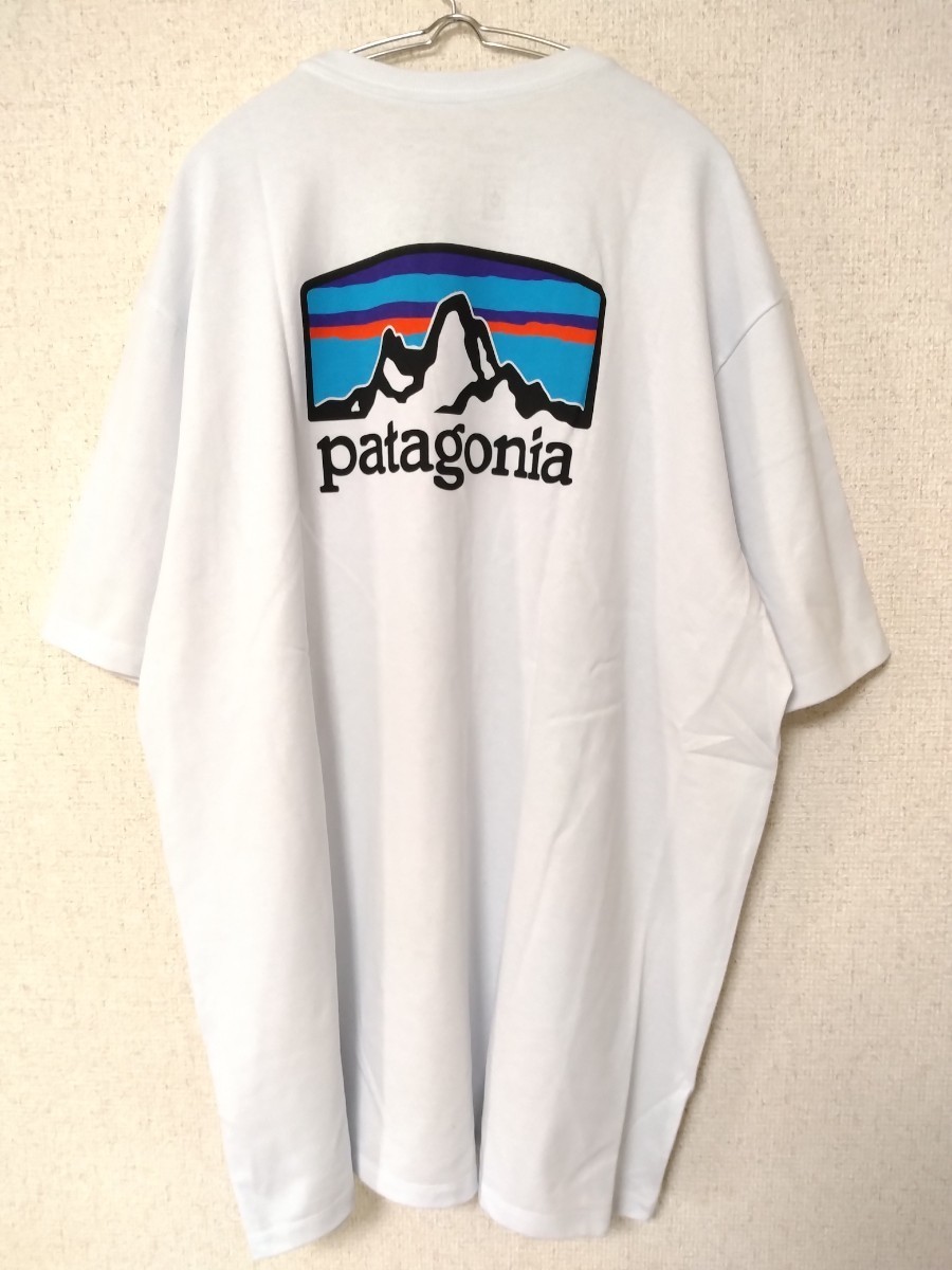 ー品販売 新品 未使用 XXL 級！patagonia Responsibili Tee ロゴ