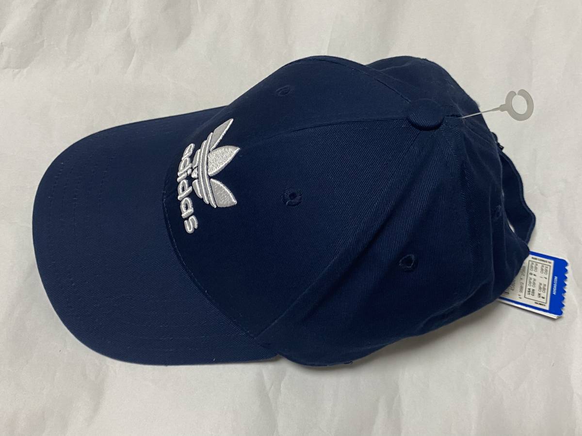 adidas Adidas Cap колпак шляпа темно-синий экспонирование не использовался товар 