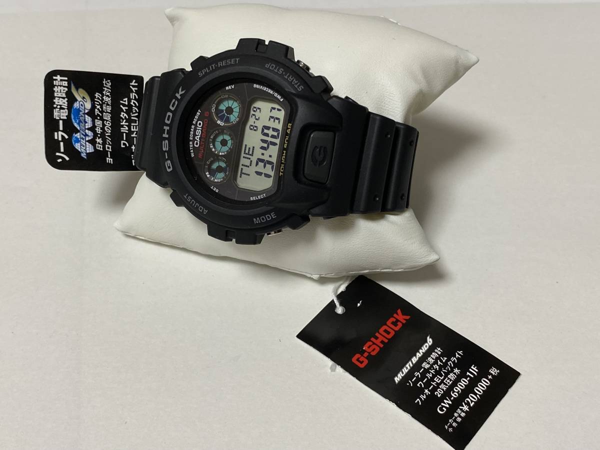 カシオ CASIO Gショック G-SHOCK タフソーラー Tough Solar 6900シリーズ GW-6900-1JF 展示未使用品_画像4