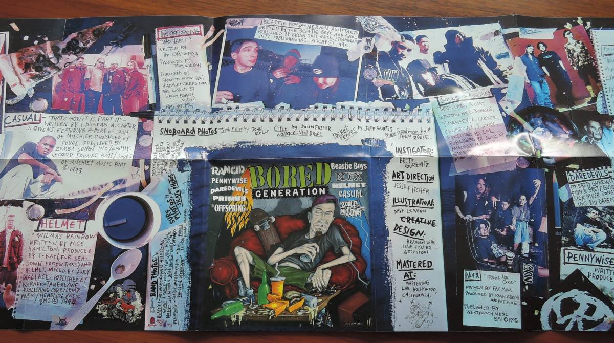 CD▼ V.A. ▼ BORED GENERATION ▼ 輸入盤 ▼ RANCID、BEASTIE BOYS、PENNYWISE、他 ▼の画像2