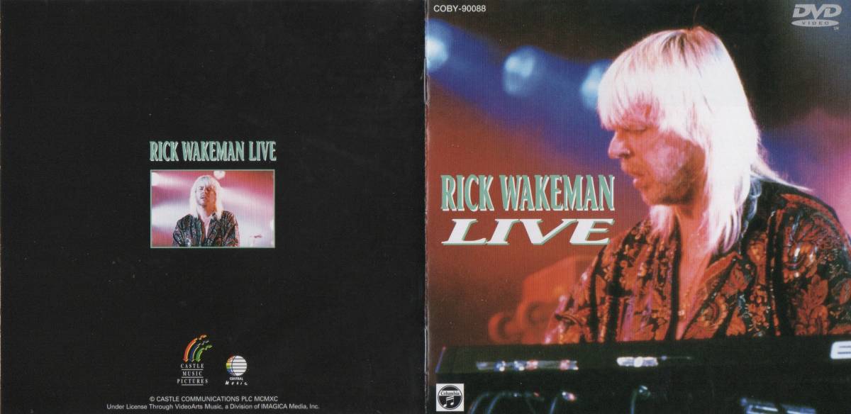 リック・ウェイクマン　ライヴ1990 Rick Wakeman / LIVE 1990 YESイエス_画像3