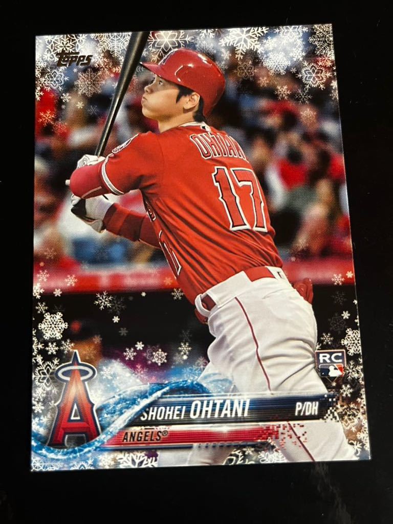 Topps HOLIDAY 2018 ロサンゼルスエンゼルス 大谷翔平 ルーキーカード