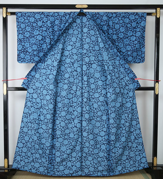 大人気新品 単衣のきもの 未使用 10752 ポリエステル 身丈160cm