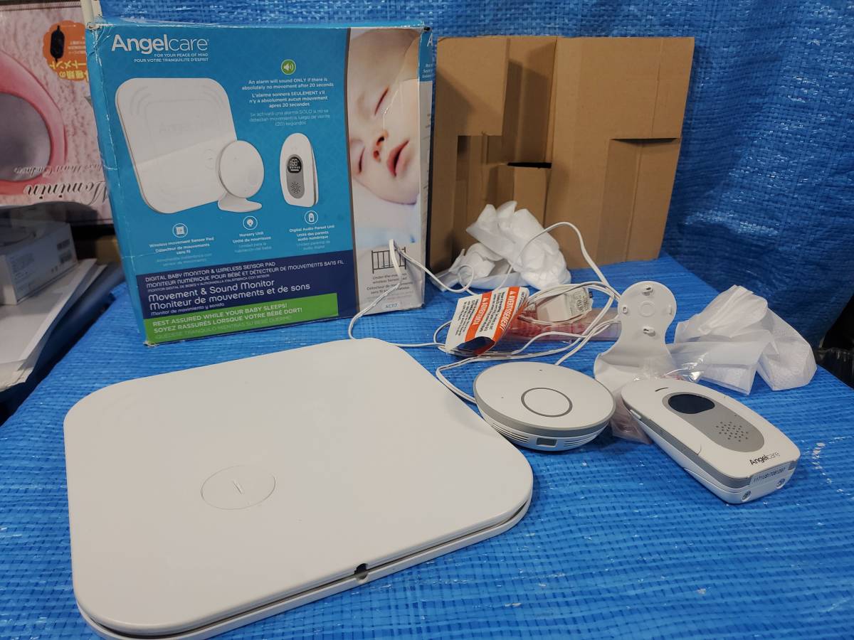 *2000 иен быстрое решение! upch Angelcare AC117 Baby Breathing and Audio Monitor with Wireless Sensor Pad baby монитор прекрасный товар . Junk как 