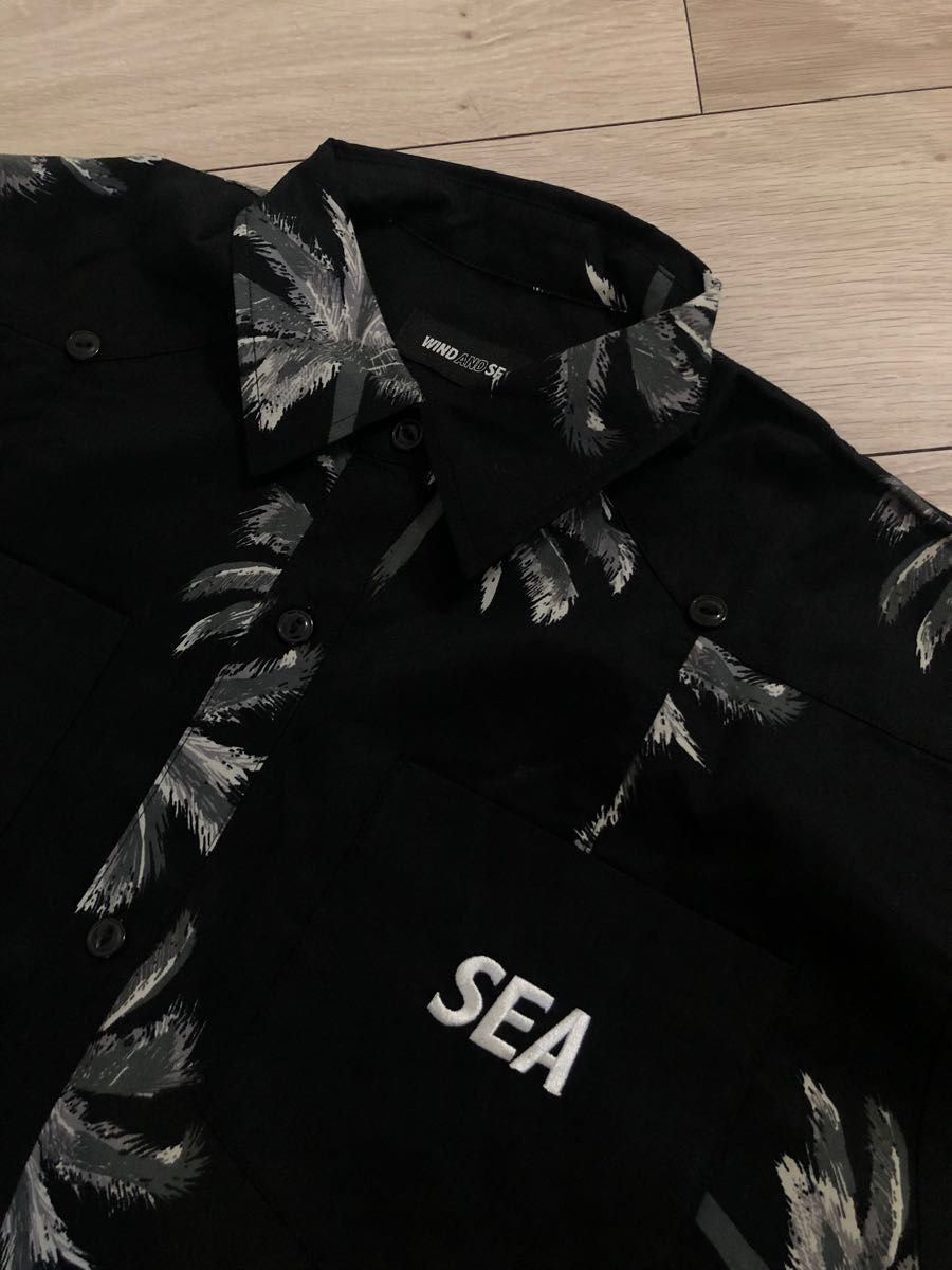 非課税 PALM TREE S/S CUBA SHIRT BLACK | thetaiwantimes.com