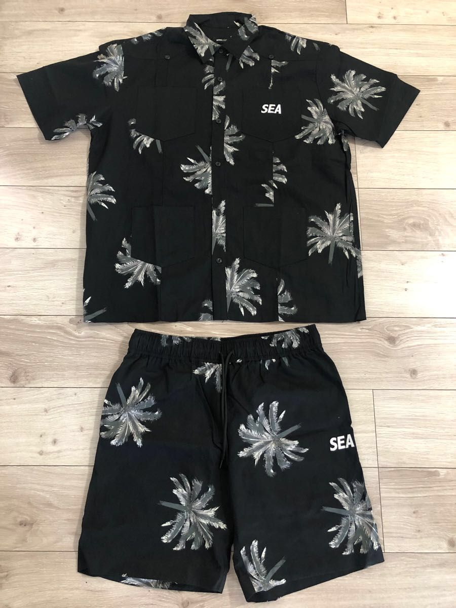 WIND AND SEA PALM TREE S/S CUBA SHIRTとPalm Tree Shorts