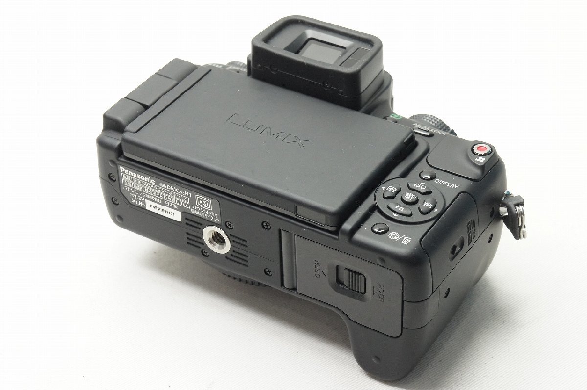【アルプスカメラ】良品 Panasonic パナソニック LUMIX DMC-GH1 ボディ ミラーレス一眼カメラ ブラック 230806m_画像5