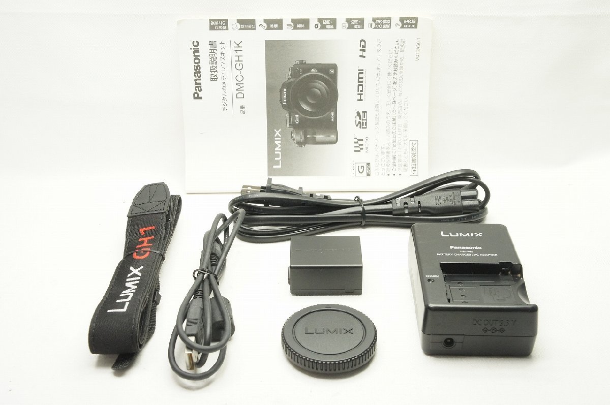【アルプスカメラ】良品 Panasonic パナソニック LUMIX DMC-GH1 ボディ ミラーレス一眼カメラ ブラック 230806m_画像7