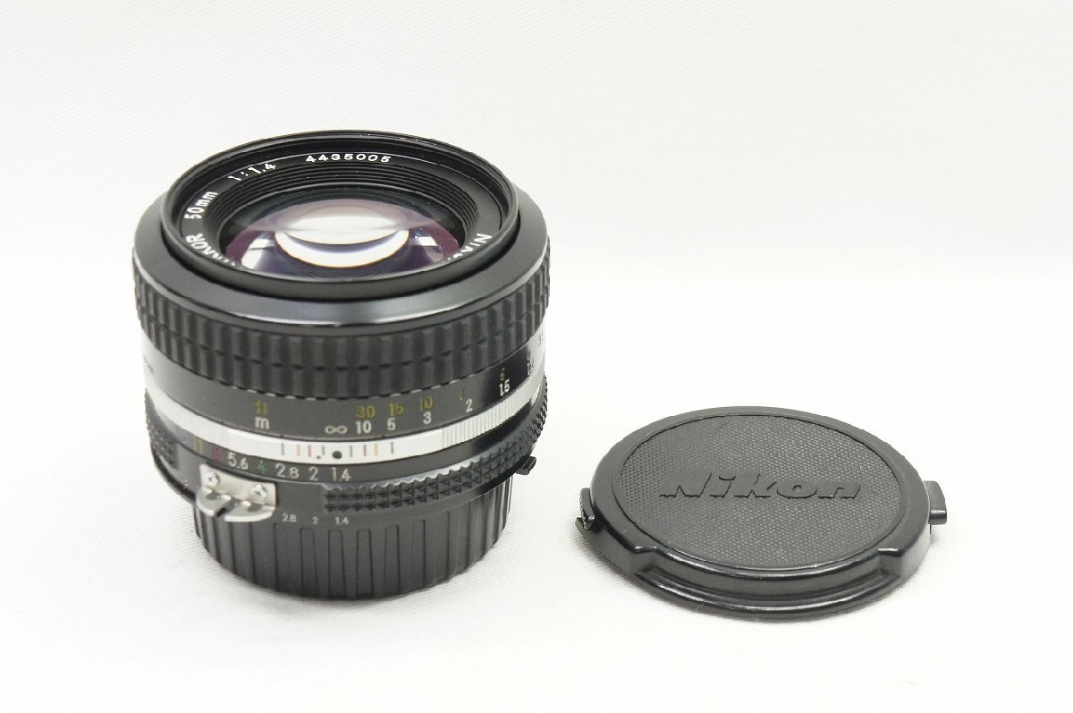 日本最級 【アルプスカメラ】Nikon ニコン Ai Nikkor 50mm F1.4 単焦点