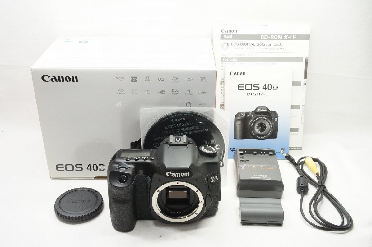 想像を超えての ボディ 40D EOS キヤノン Canon 【アルプスカメラ】美