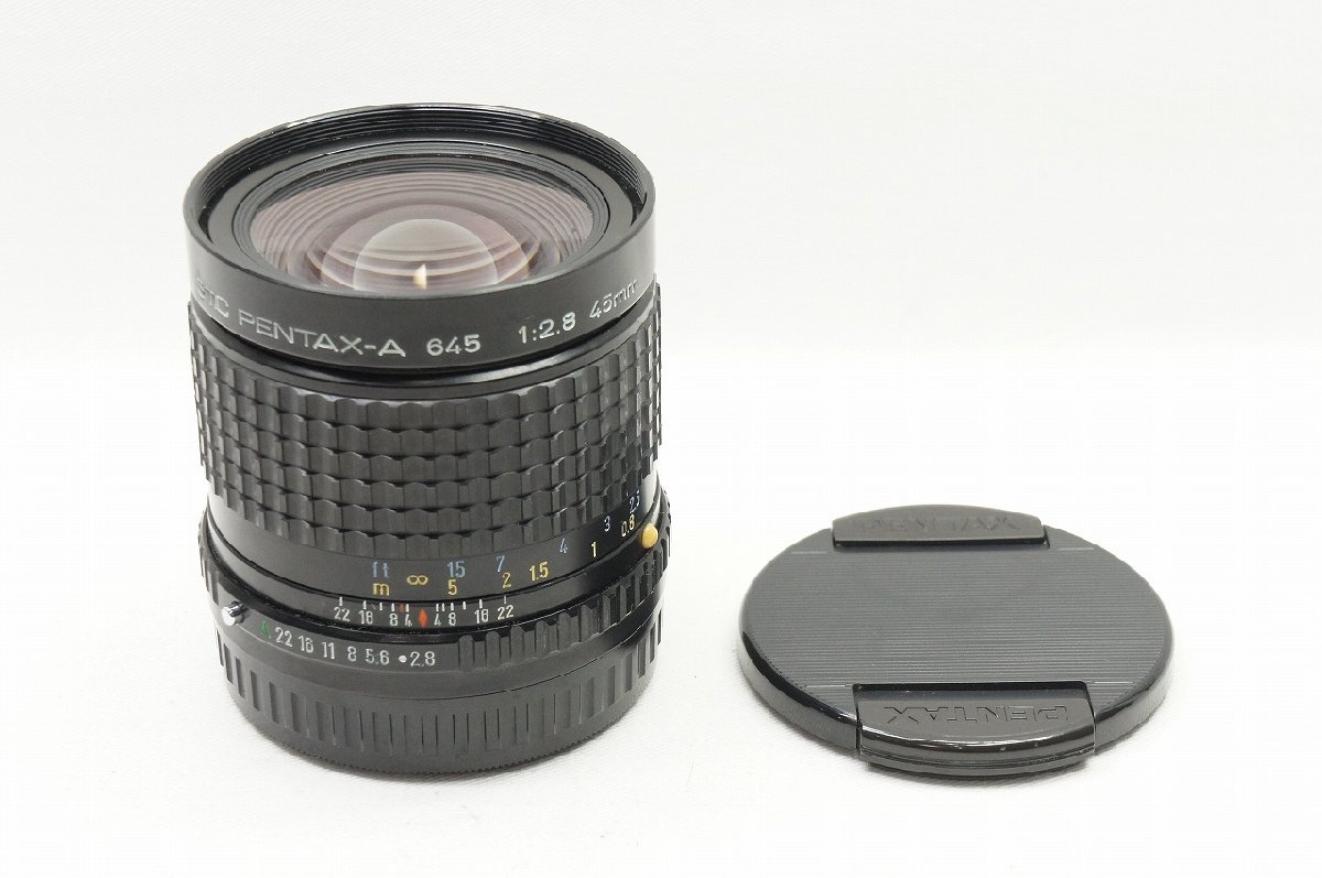 円高還元 45mm 645 PENTAX-A smc ペンタックス 【アルプスカメラ