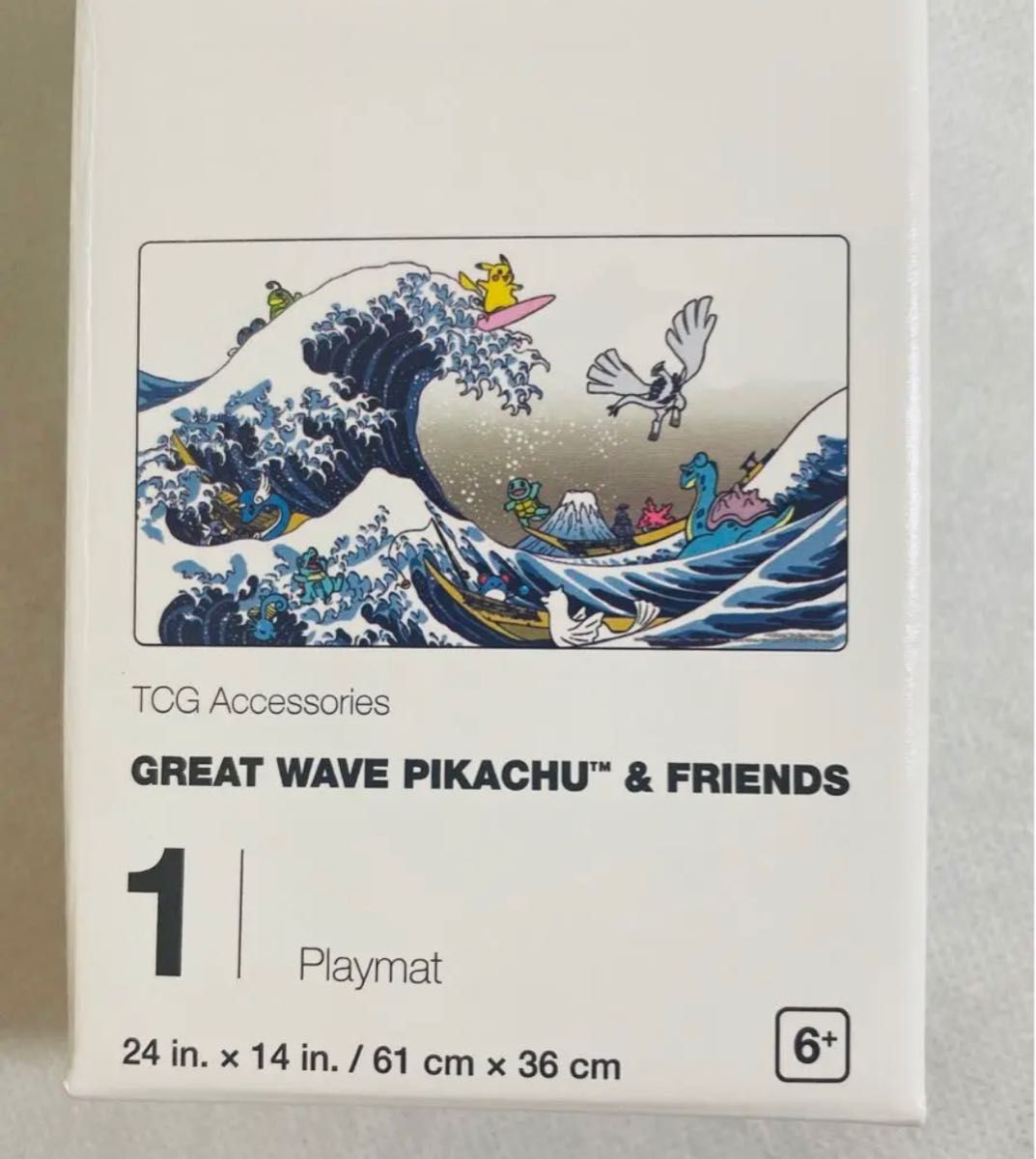 GREAT WAVE PIKACHU & FRIENDS プレイマット wcs 北斎風 浮世絵