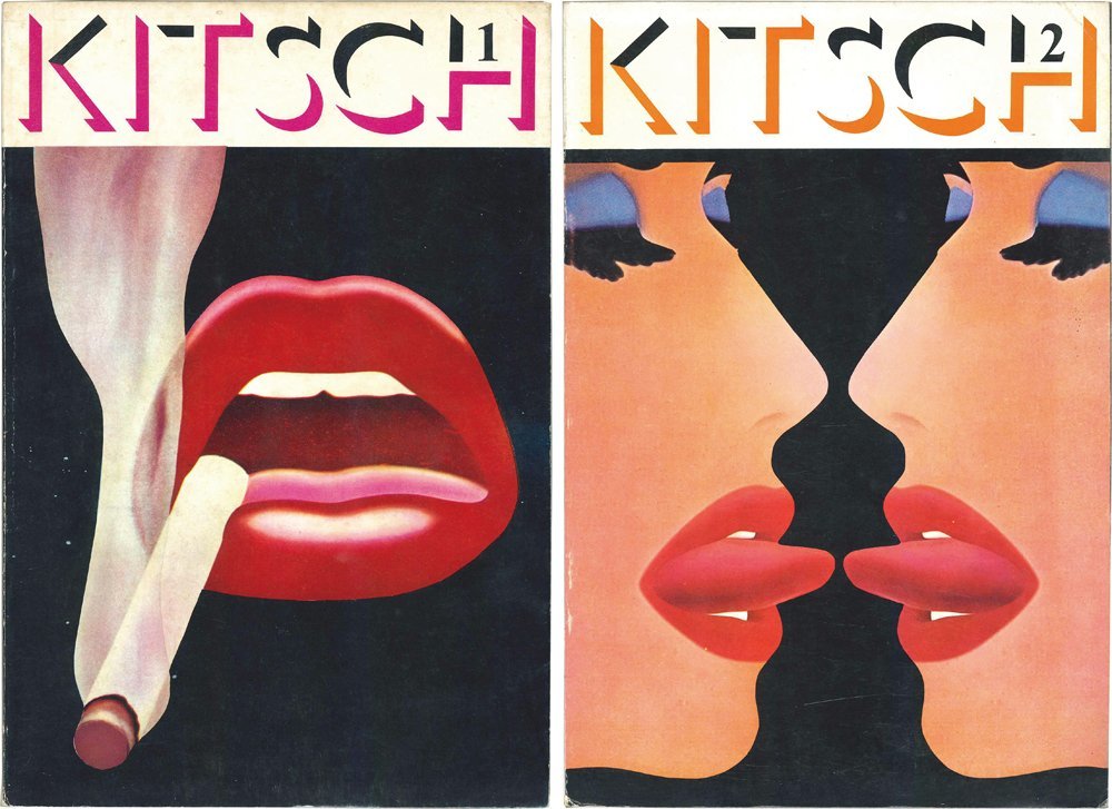 2022新商品 【仏語・官能画集】KITSCH 1・2 EDITEUR,PARIS 1970・1971
