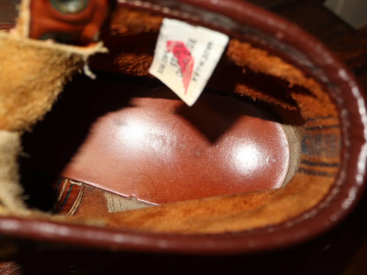 90年代 縦羽タグ RED WING レッドウィング 875 アイリッシュセッター 9 1/2E 27.5㎝ / 9.5 レッドウイング ブーツ