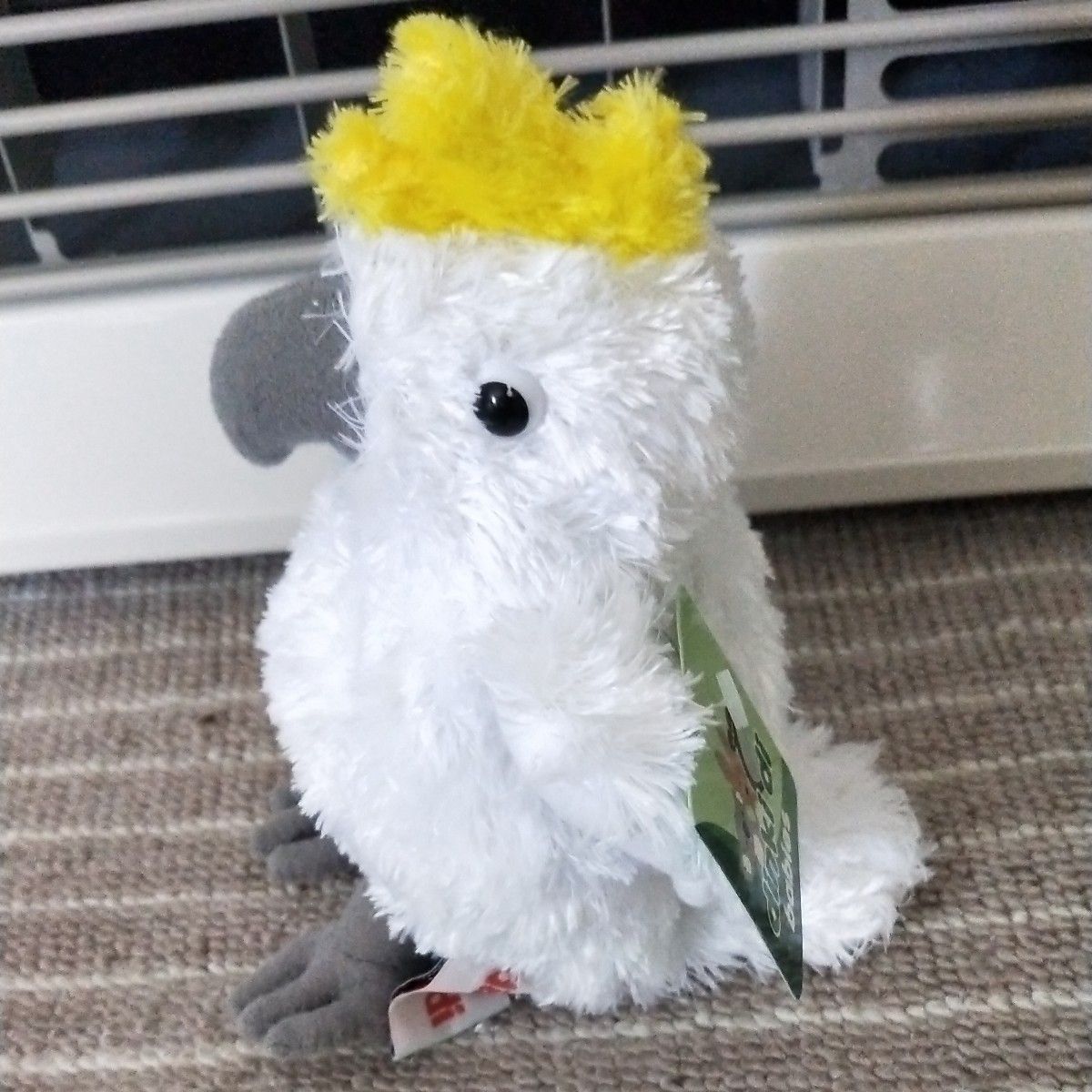 キバタン ぬいぐるみ インコ 鳥 オウム オーストラリア 海外 キバタン ぬいぐるみ インコ 鳥 オウム オーストラリア 海外