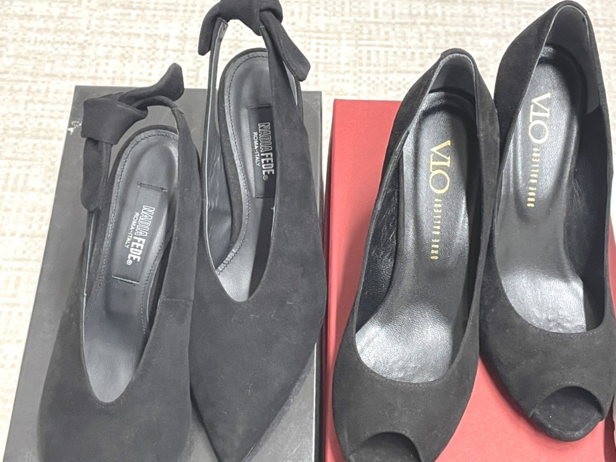 中古品 まとめ売り 約24cm Lila NADIA FEDE OTA repetto LAURA GIACCONE 靴 ヒール スニーカーなど レディースサイズ 2952の画像5