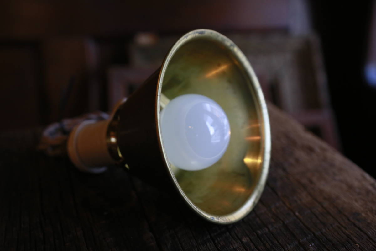 真鍮 　 シーリング ランプ　　ライト　 フランス 店舗　カフェ　サロンにも_画像4