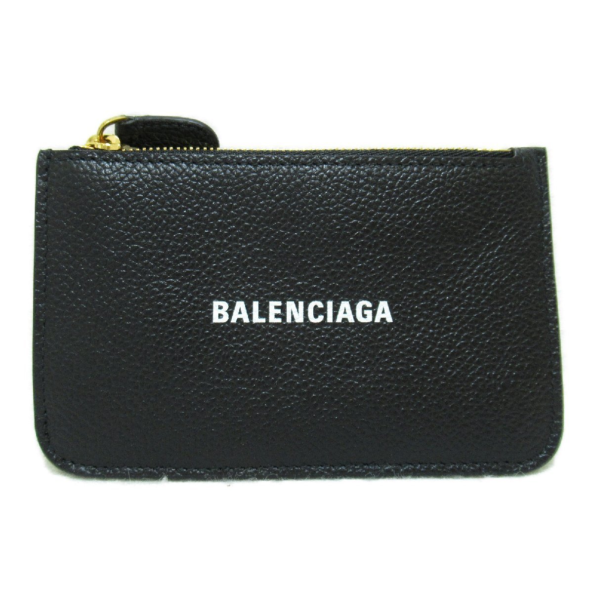 BALENCIAGA バレンシアガ カードケース カードケース&キーポーチ ブラック系 カーフ（牛革） ユニセックス