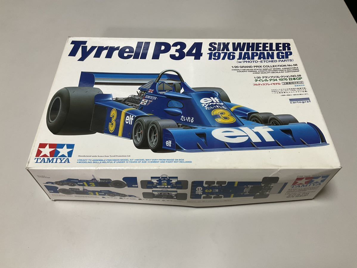 ◎TAMIYA タミヤ 1/20◎タイレル P34 1976 日本GP | JChere雅虎拍卖代购