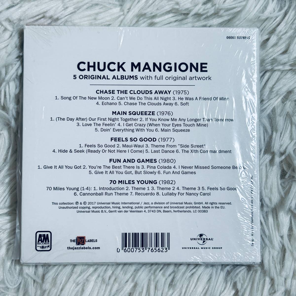 CD 5枚組) Chuck Mangione(チャック・マンジョーネ) /5 Original