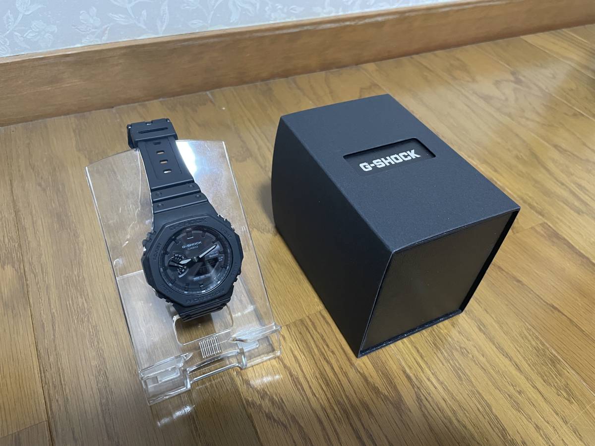 G-SHOCK GA-B2100-1A1JF Bluetooth搭載 タフソーラー 黒 稼働 元箱有_画像2