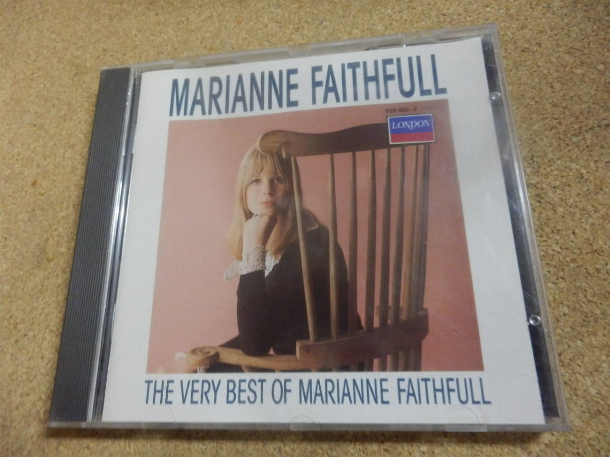 CD輸入盤;マリアンヌ・フェイスフル「The Very Best of MARIANNE FAITHFULL」_画像1