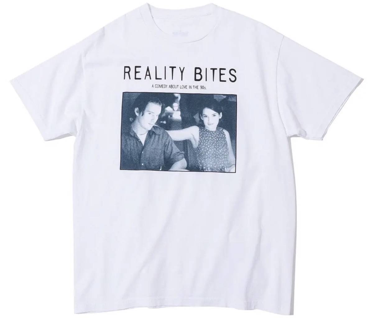 Lサイズ 送料込み 新品即決 Reality Bites × weber T shirt scene 2 リアリティバイツ Tシャツ TEE ホワイト  90's 映画 ウィノナライダー