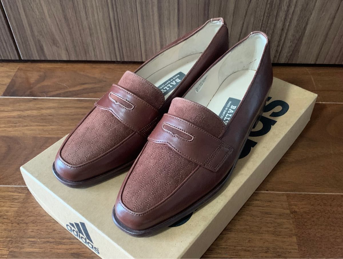 BALLY スイス製 ローファー風フラットシューズ 22.5