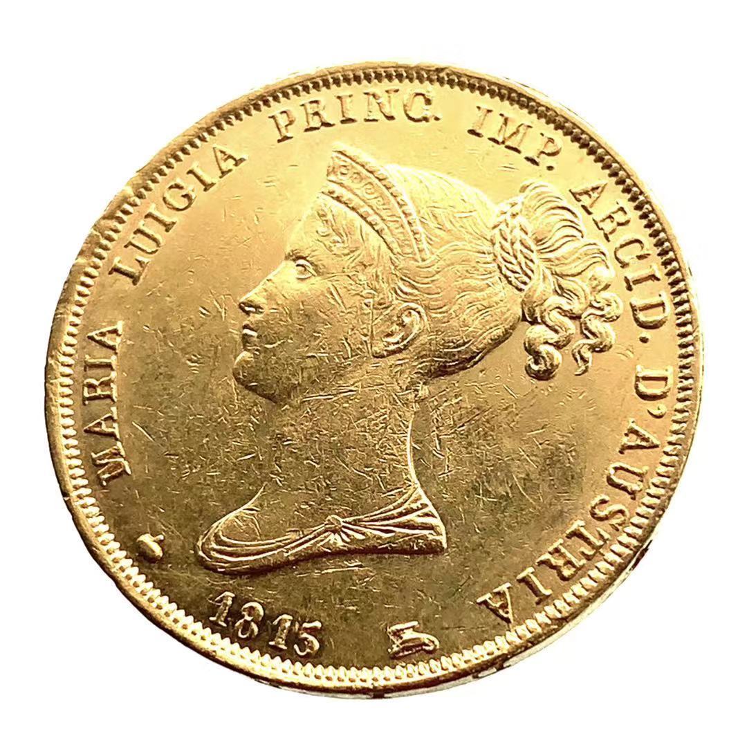  マリア・ルイーザ 金貨 イタリア パルマ 40リラ 1815年 12.8g 21.6金 イエローゴールド コレクション Gold_画像1